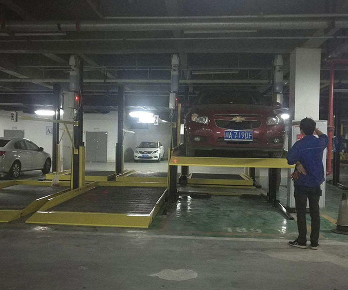 綦江兩柱式立體車庫過驗收
