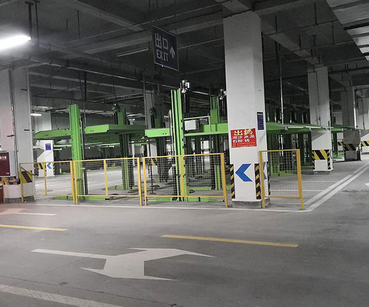 江津兩層升降橫移機械停車場回購
