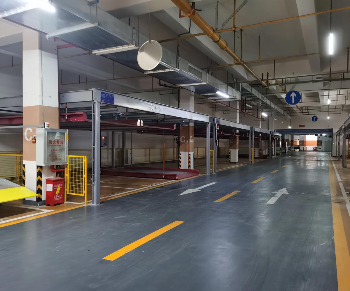 渝北簡易升降機械立體停車設備